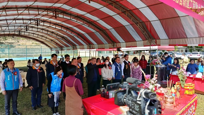 寶山國中莒光分部慈輝班宿舍新建工程動工奠基典禮圖片